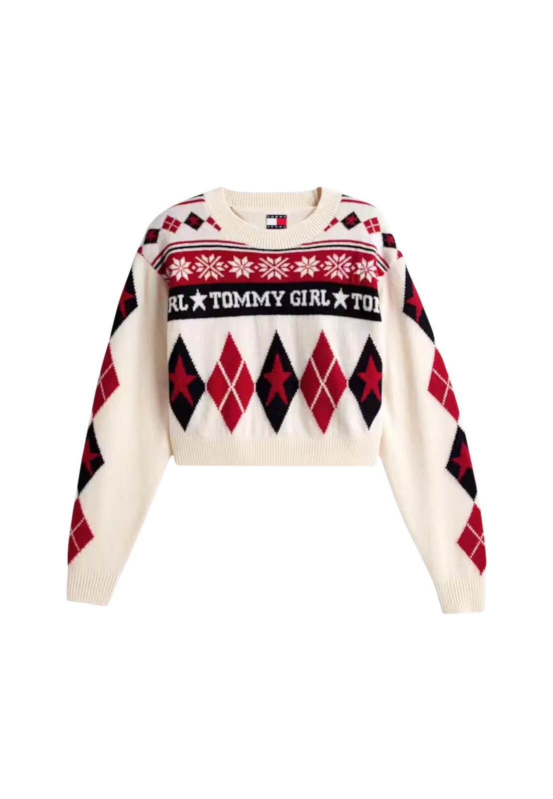 Tommy Hilfiger vzorovaný svetr