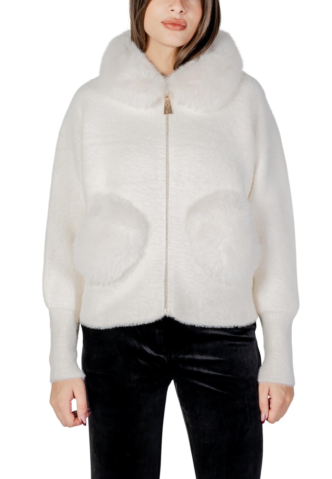 Bílá zimní bunda Ayfee