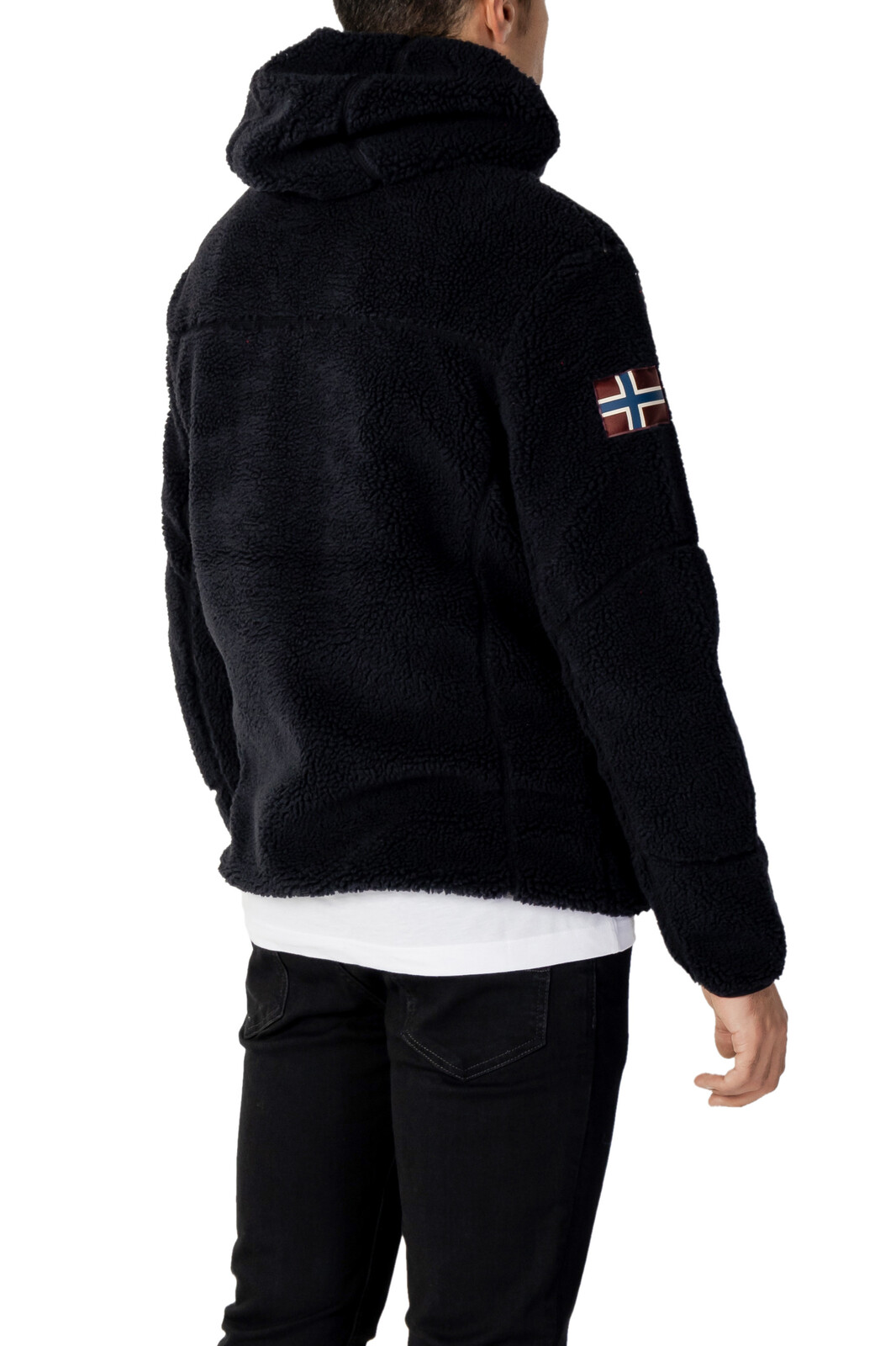 Napapijři fleecová mikina na zip