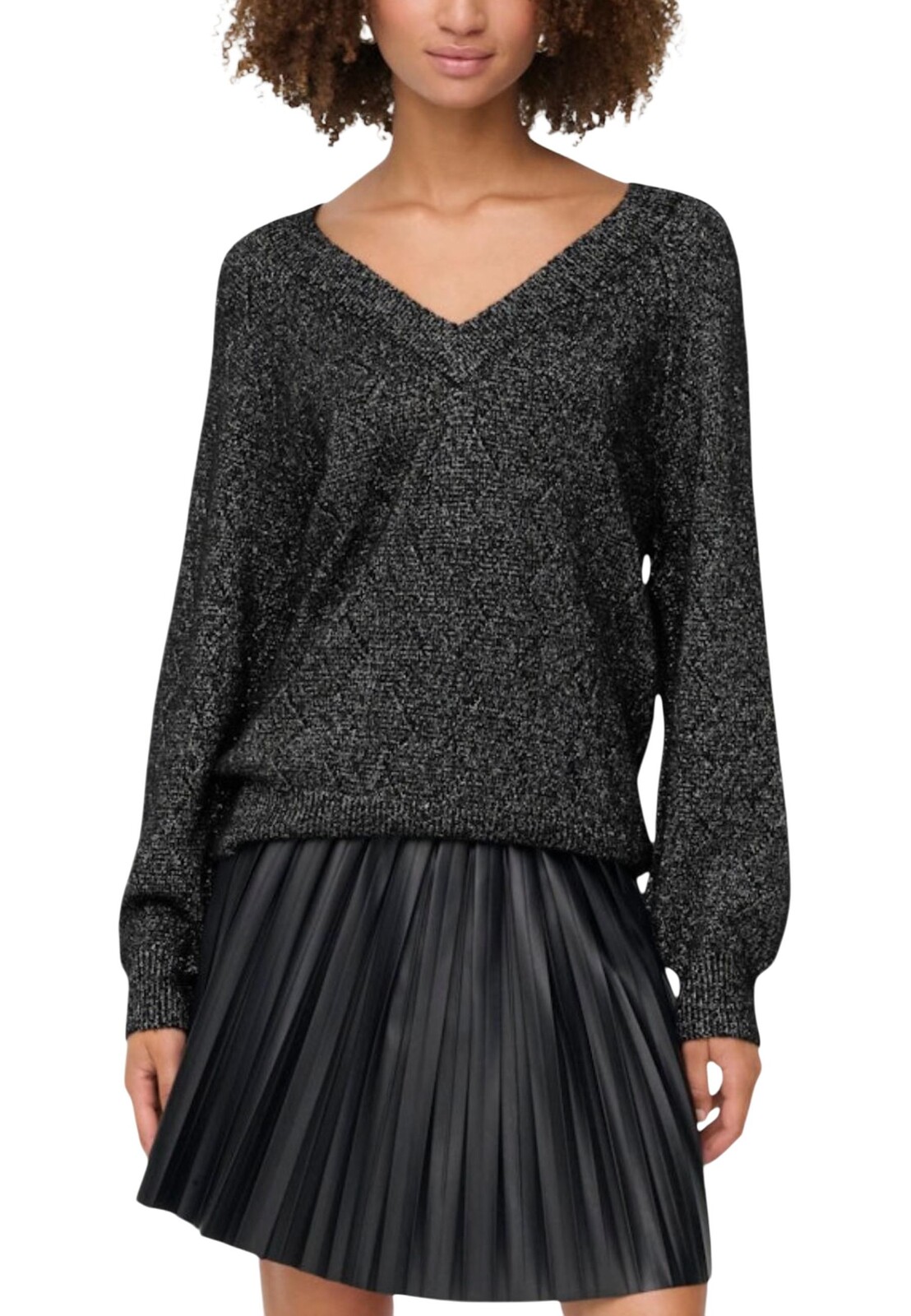 Jacqueline De Yong svetr s výstřihem do V