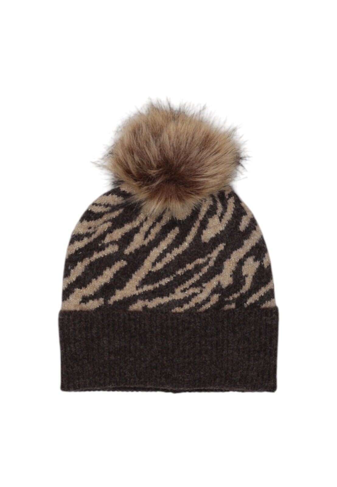 Dámská čepice s bambulí