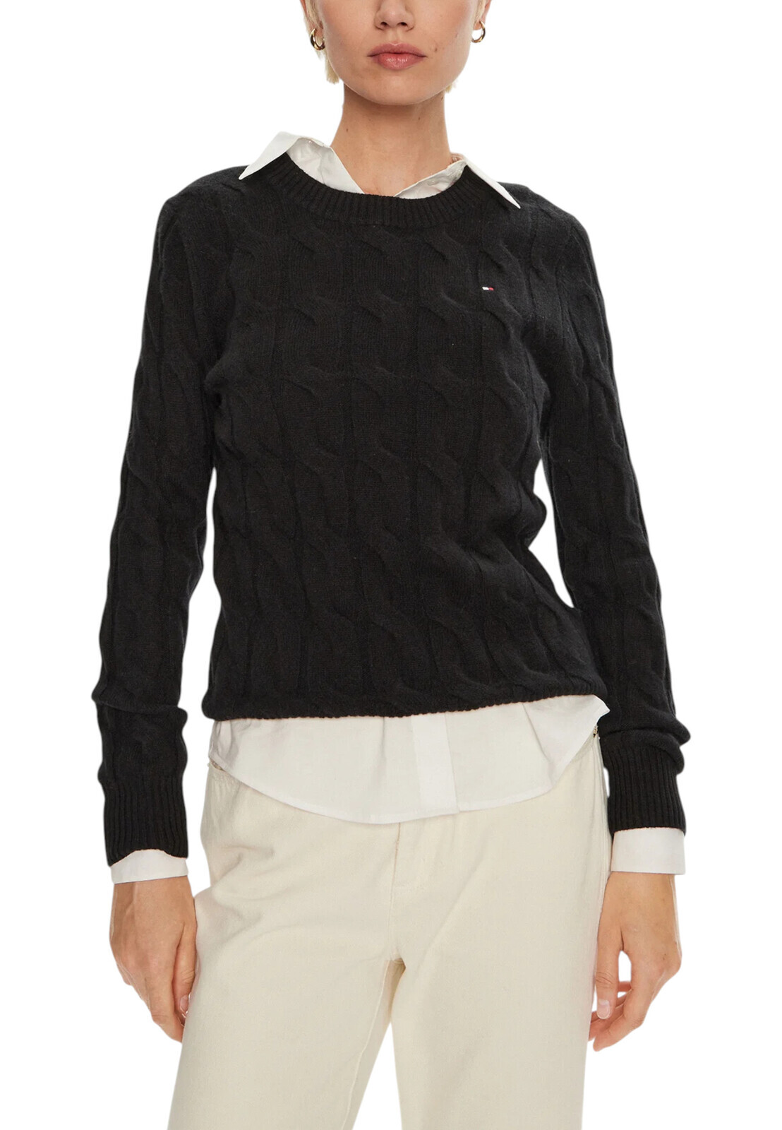 Tommy Hilfiger vlněný svetr