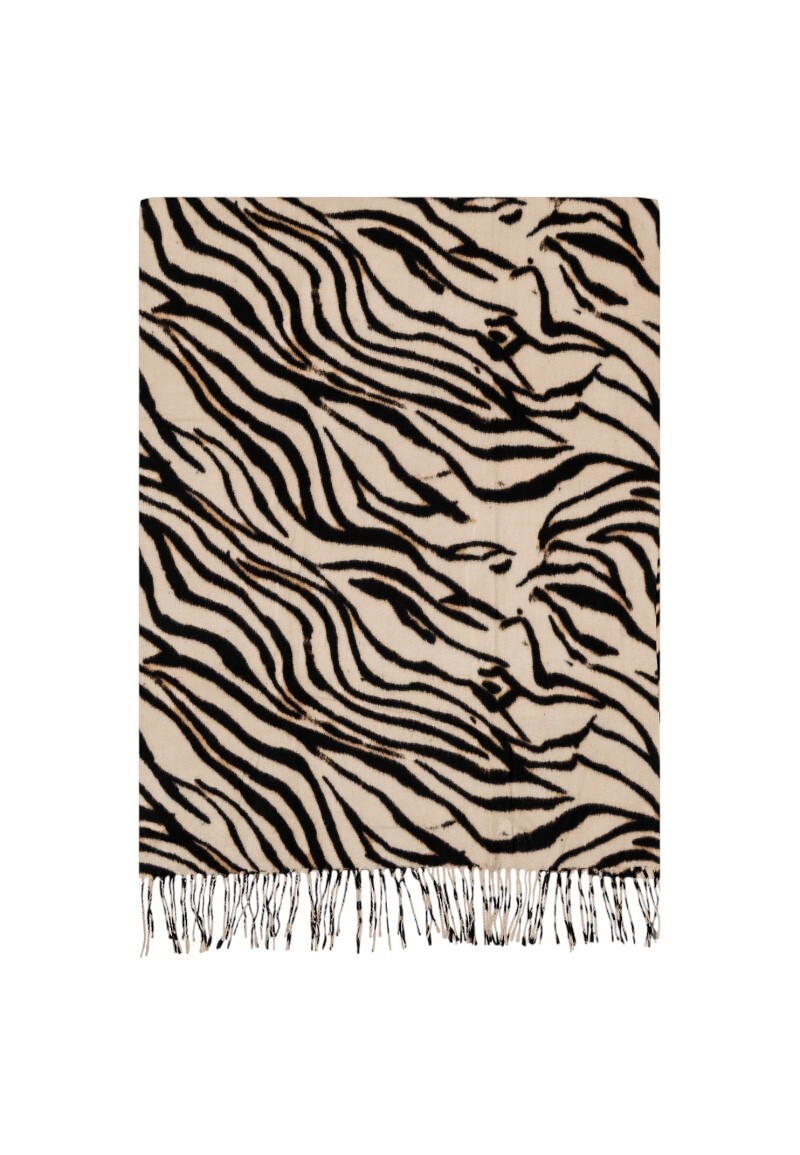 Zebra vzorovaný šátek Pieces