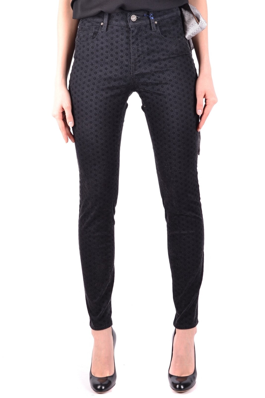 Dámské džíny Jacob Cohen s tečkovaným vzorem