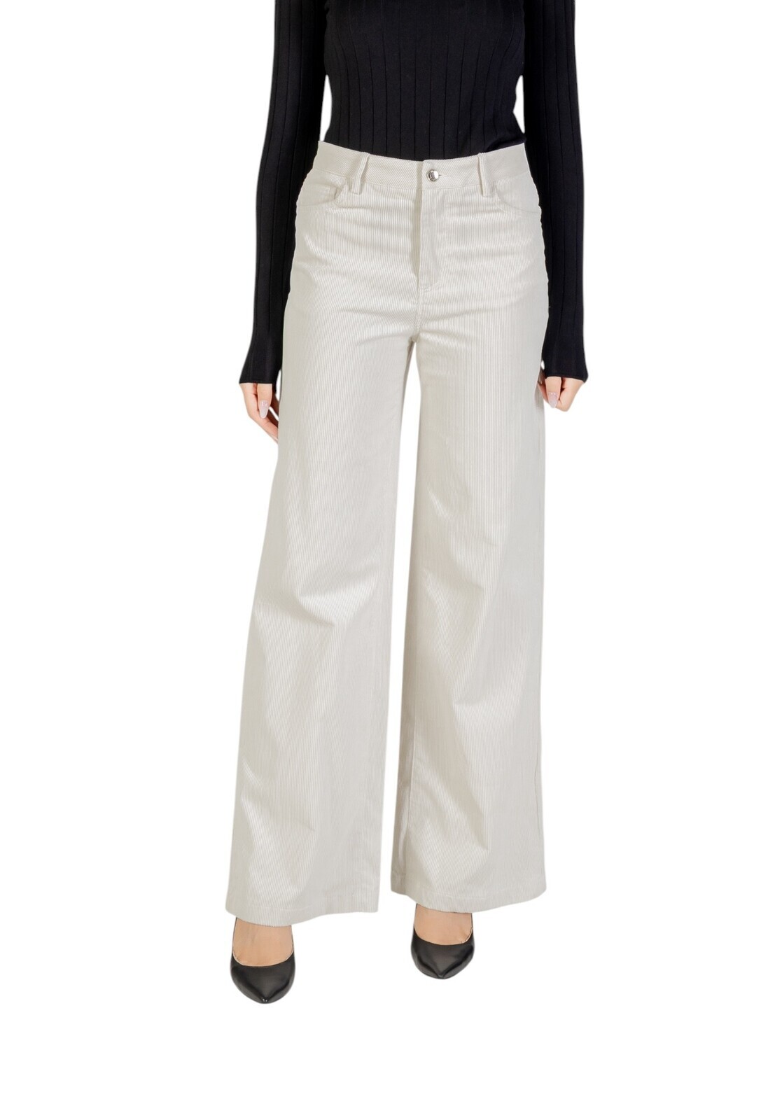 Bílé široké kalhoty Liu Jo