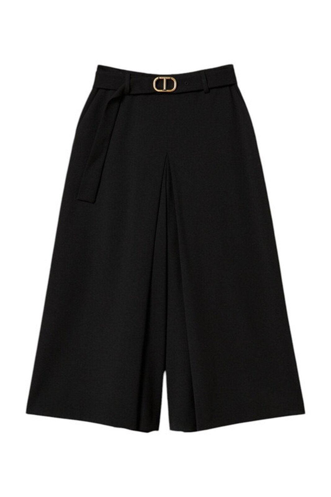 Černé široké kalhoty Twinset