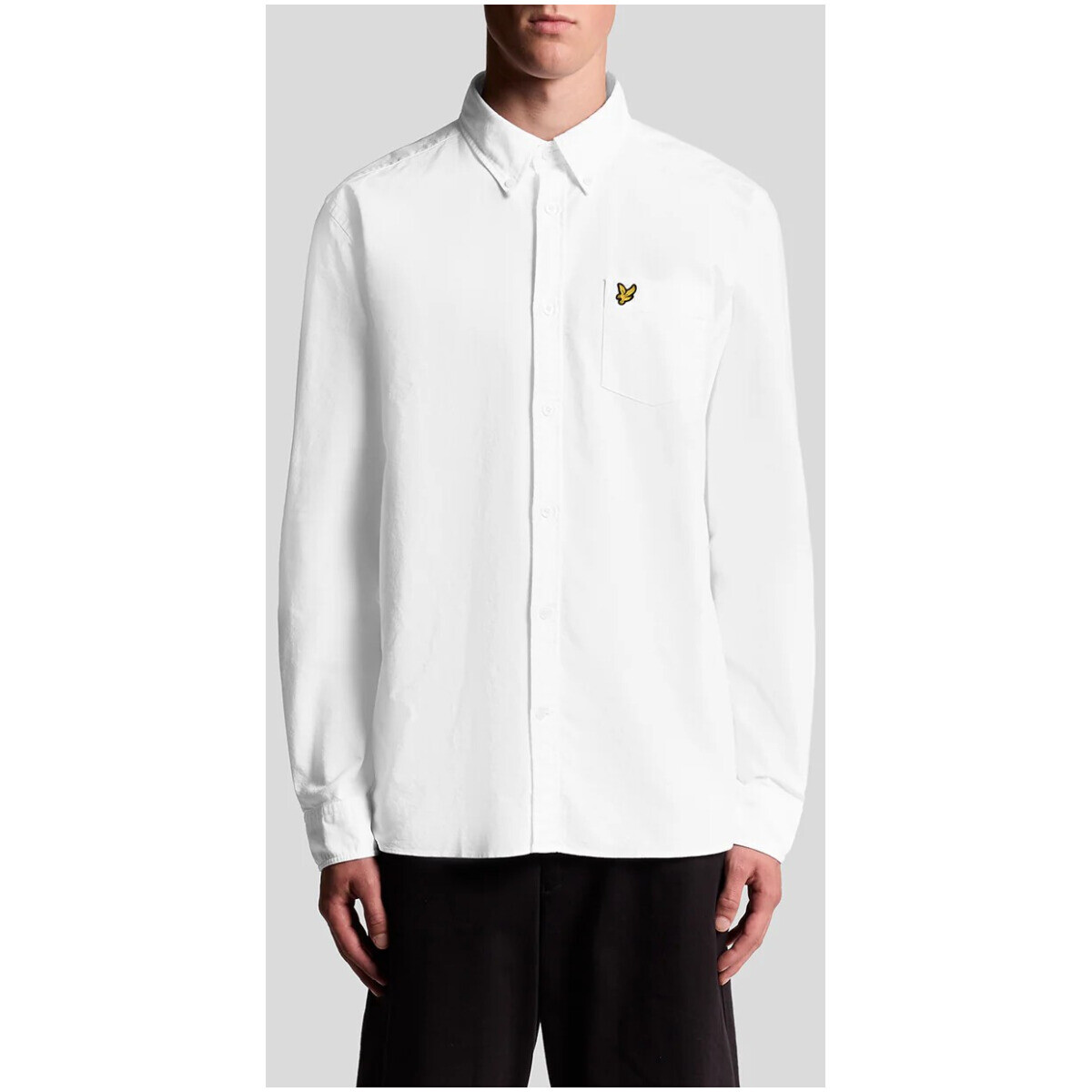 Bílá košile Lyle & Scott