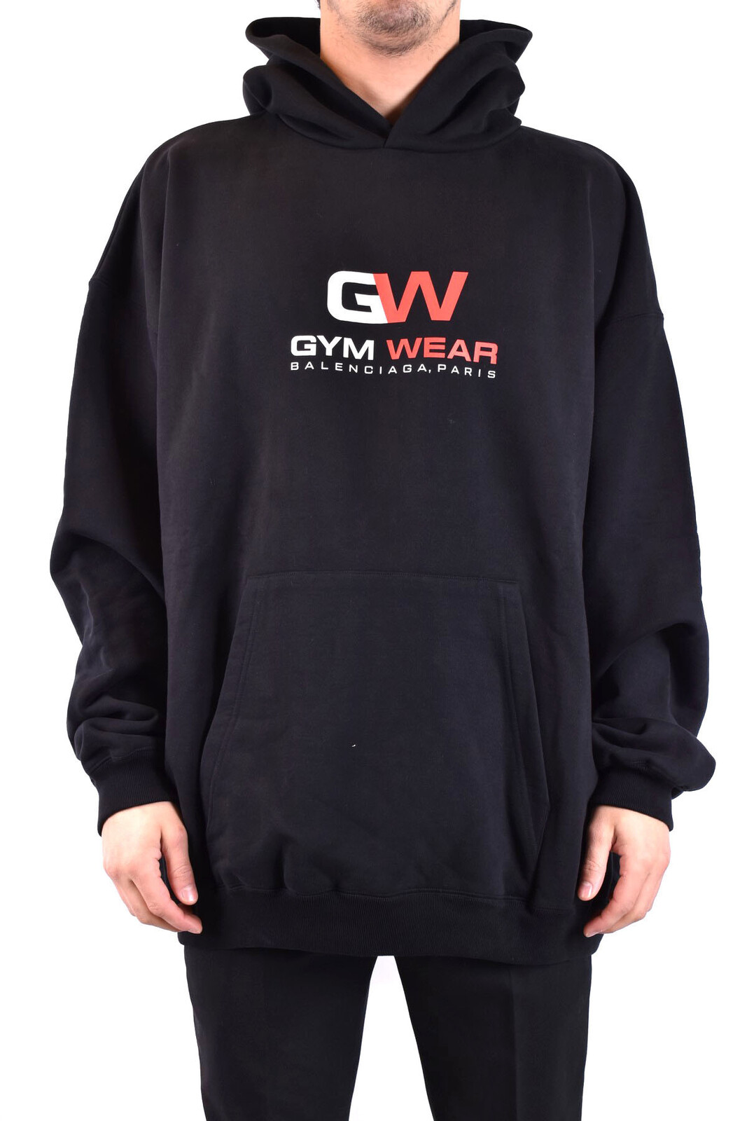 Balenciaga pánská mikina s kapucí