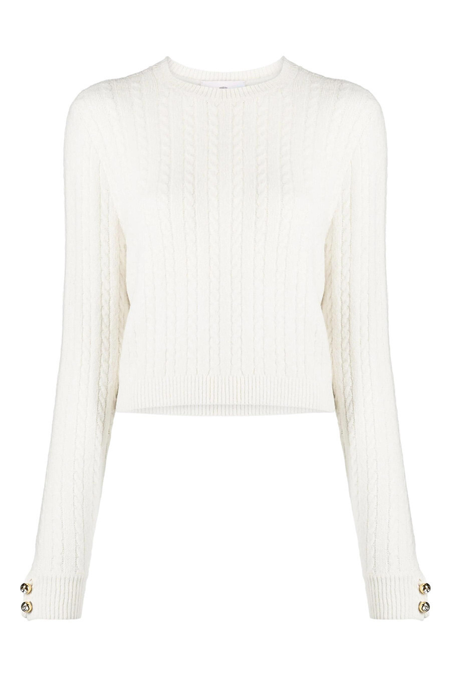 Chiara Ferragni bílý svetr