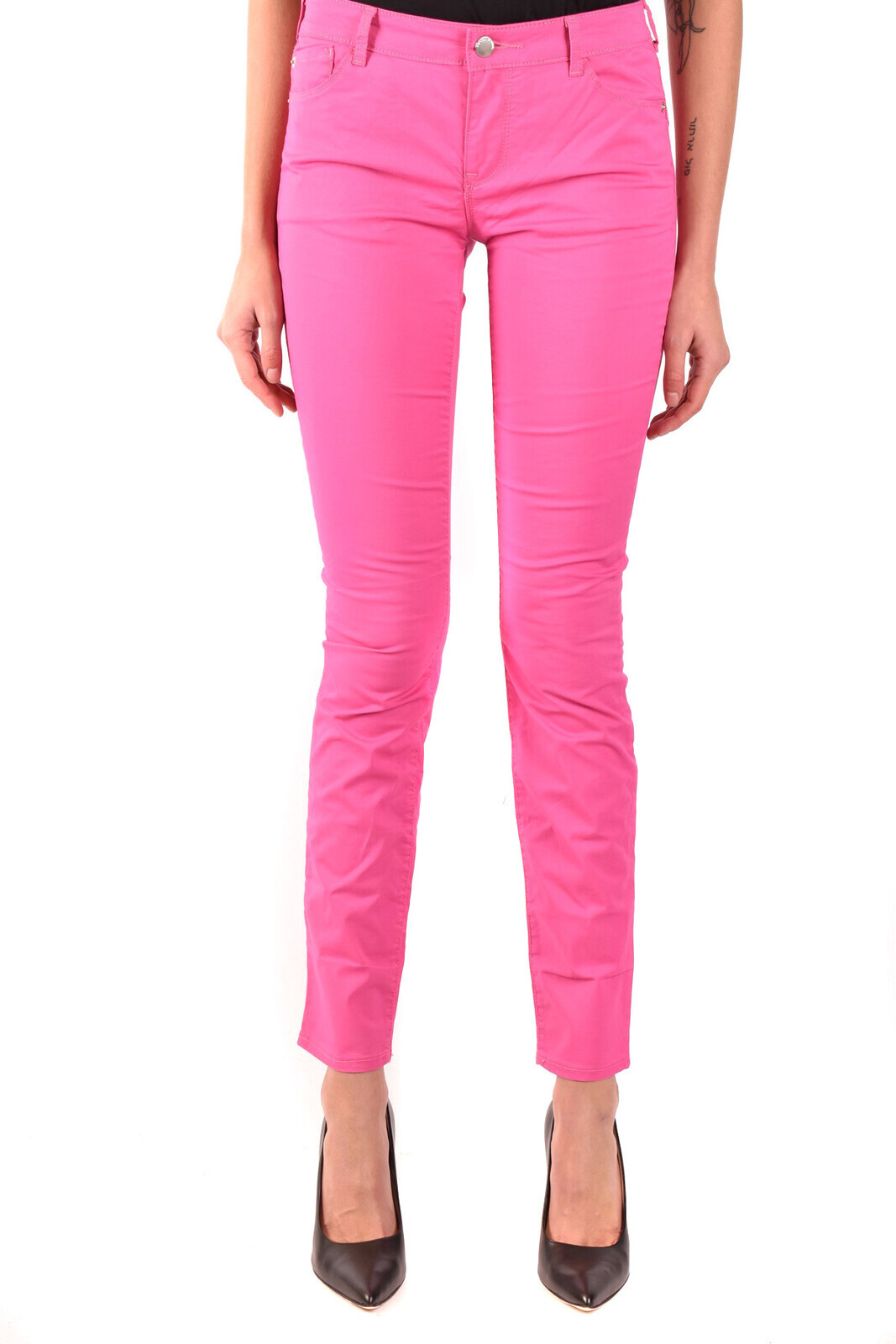 Emporio Armani růžové kalhoty