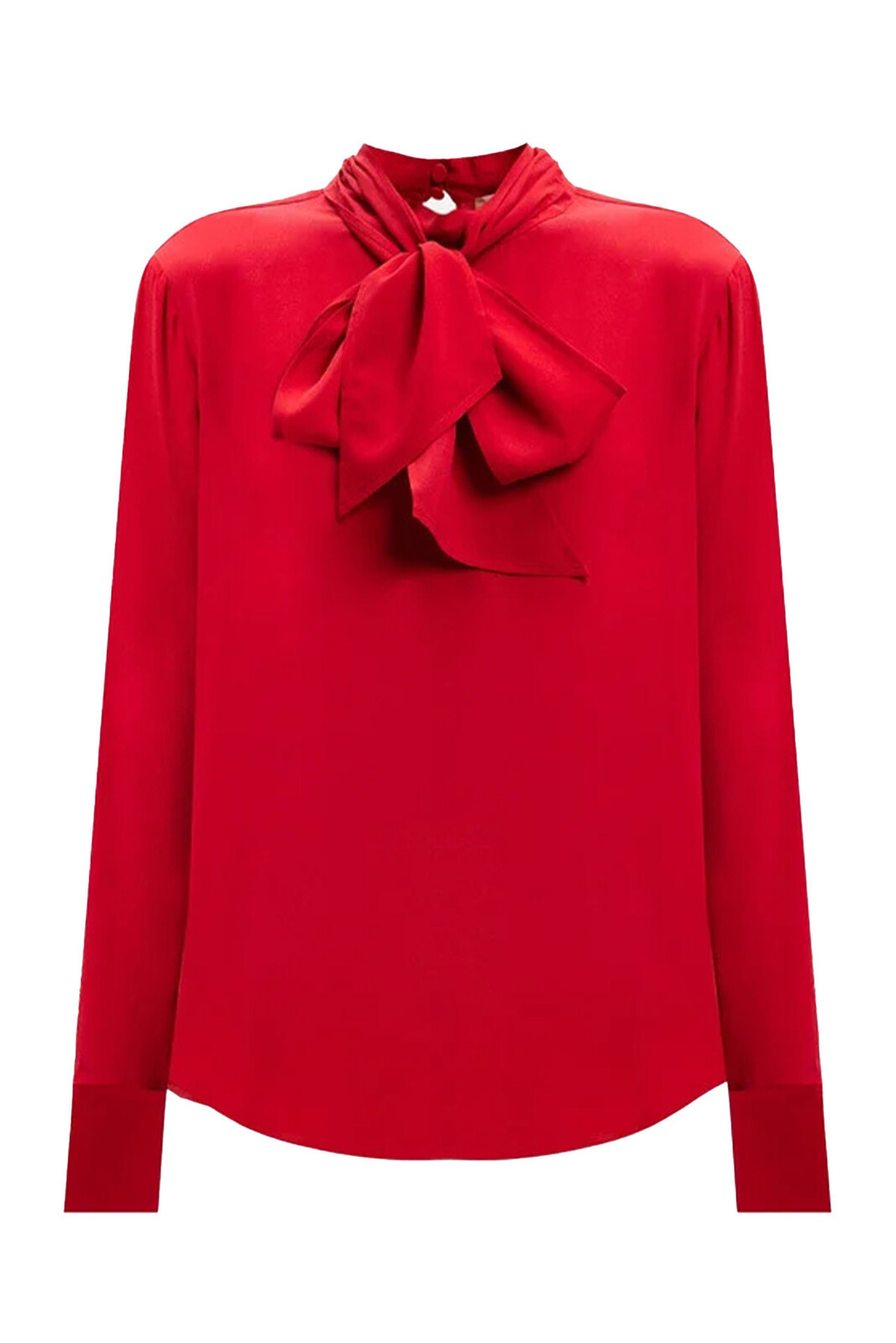 Červená halenka s mašlí