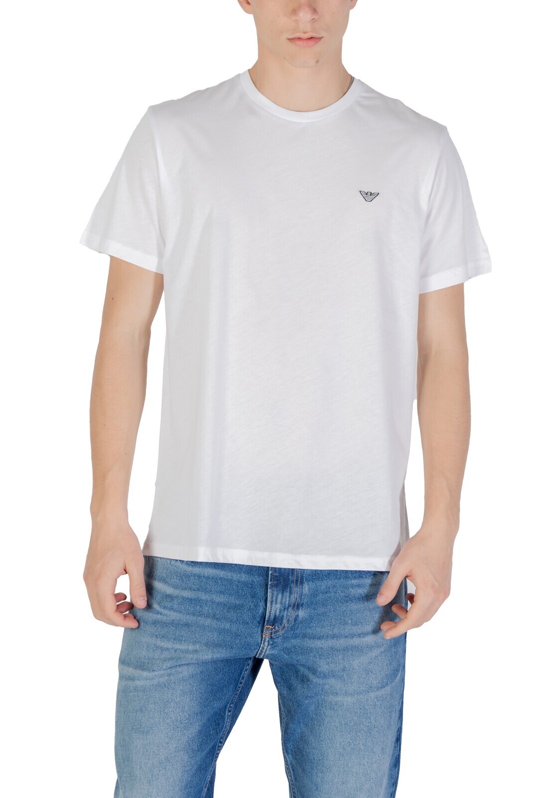 Bílé triko Emporio Armani