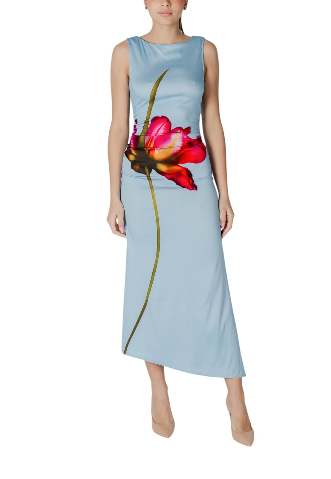 Desigual maxi šaty s květinovým vzorem