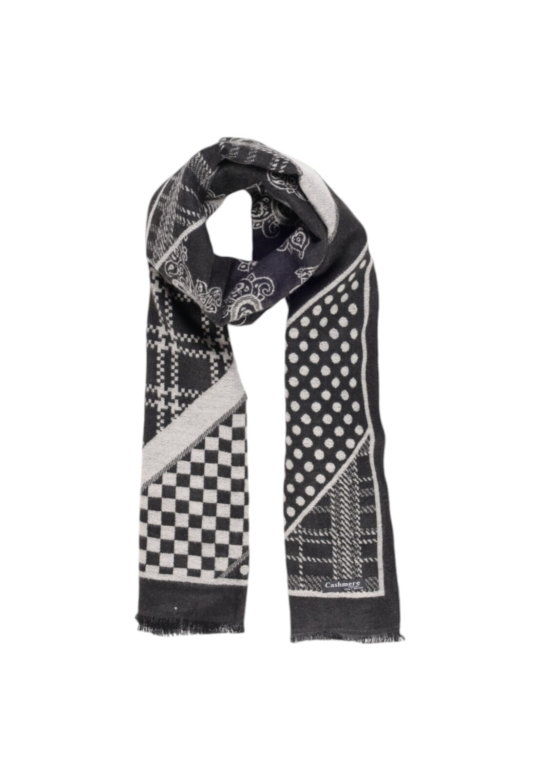 Šála Sandro Ferrone s geometrickým vzorem