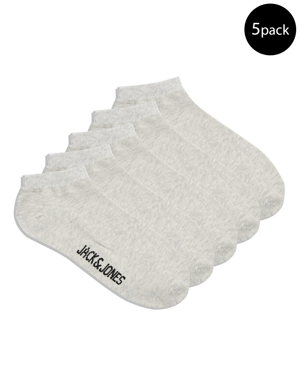 Jack & Jones pánské neviditelné ponožky 5-pack