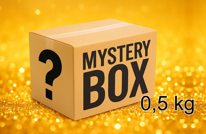 Mystery box - 0,5 kg - zážitek, který začne ještě před rozbalením