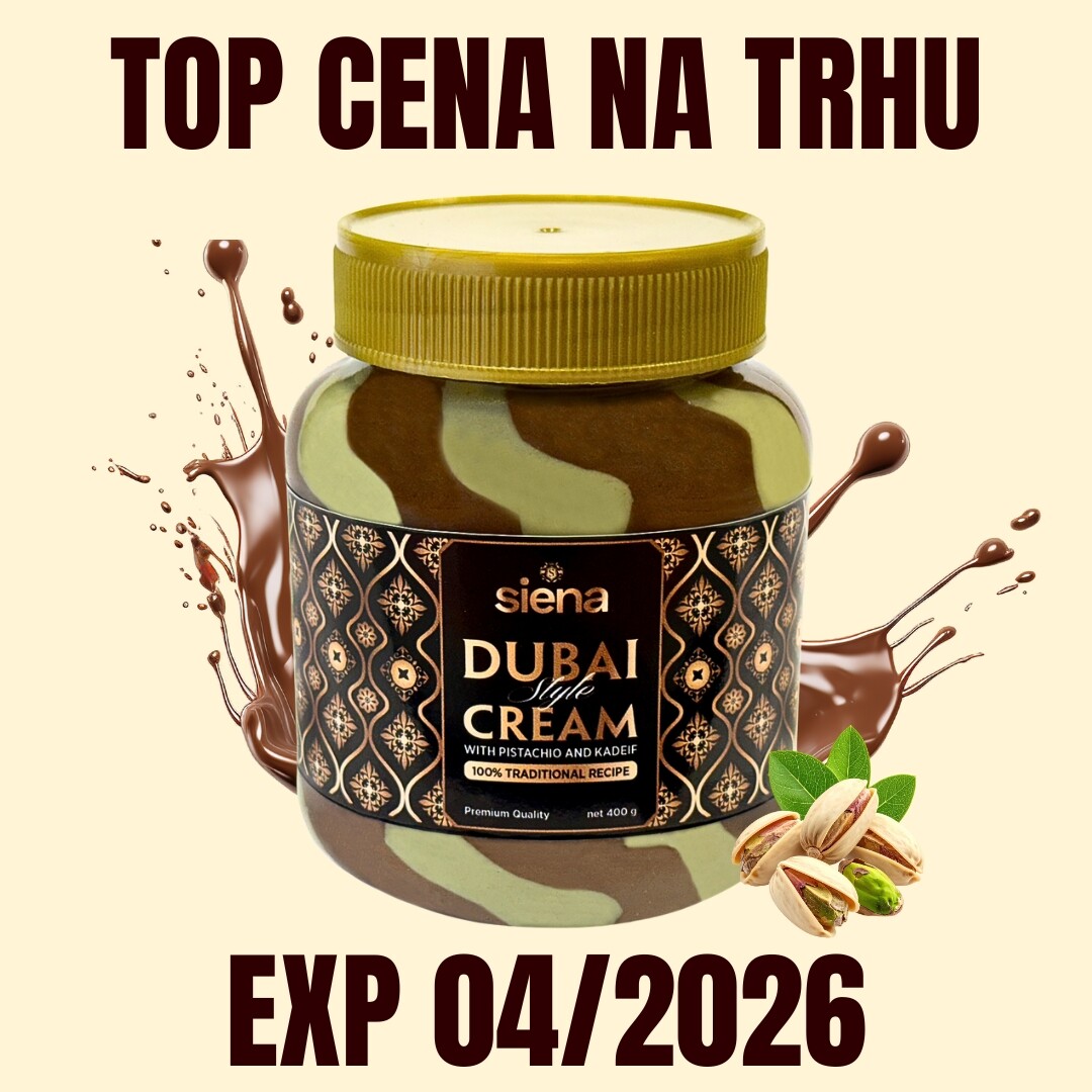 SIENA Dubai Style cream 400 g EXP 04/2026