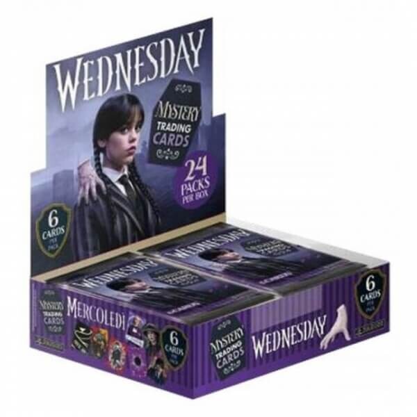Sběratelské karty Wednesday Booster box