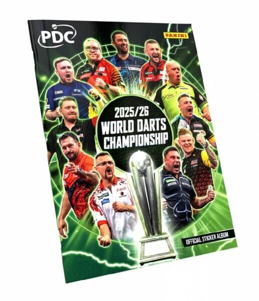 2025-26 PDC World Darts Championship - album na samolepky