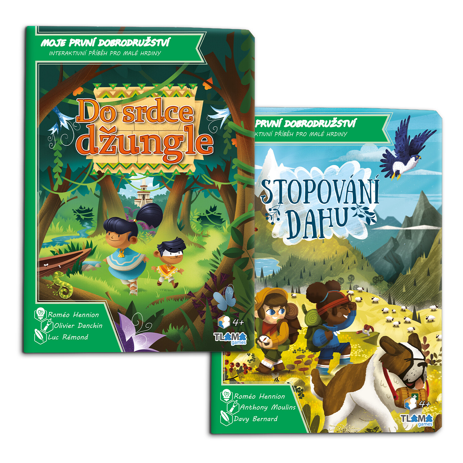 TLAMA games Moje první dobrodružství: Do srdce džungle + Stopování Dahu