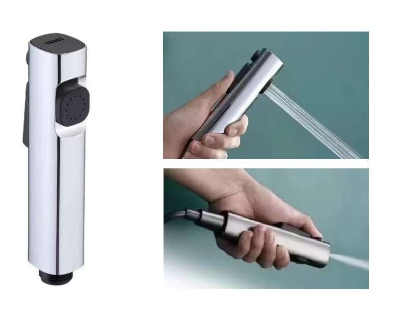 Eco produkty Laser bidetová sprška dvoufunkční - s bočním sprchováním a přímou tryskou, chrom