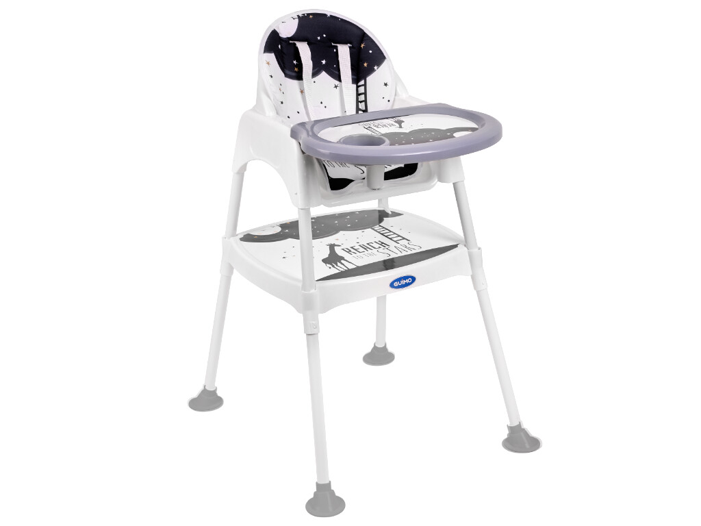 IK Dětská jídelní židlička 3v1 - hvězdy