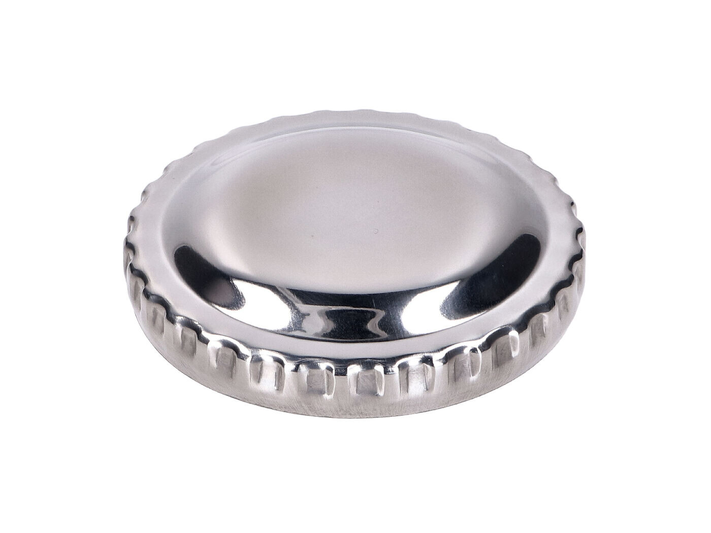 Diverse / Import Víčko nádrže (bez zámku) 40 mm chrom pro Zündapp, Kreidler