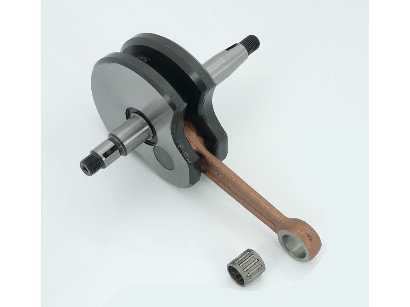 Diverse / Import Ocelová kliková hřídel 42 mm 12 mm pro Hercules, Miele K 50, DKW, KTM, Rixe