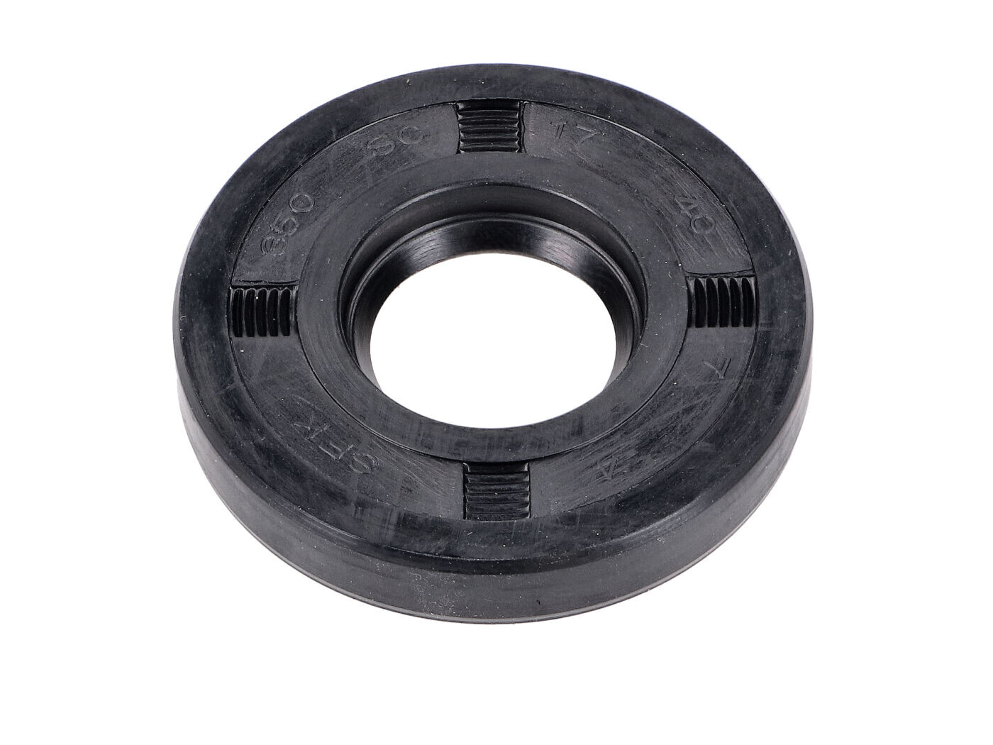 OEM Standard Gufero klikové hřídele 17x40x7 mm černé pro Hercules, DKW, KTM, Rixe, Sachs 506, Zündapp ZA, ZR, X, A