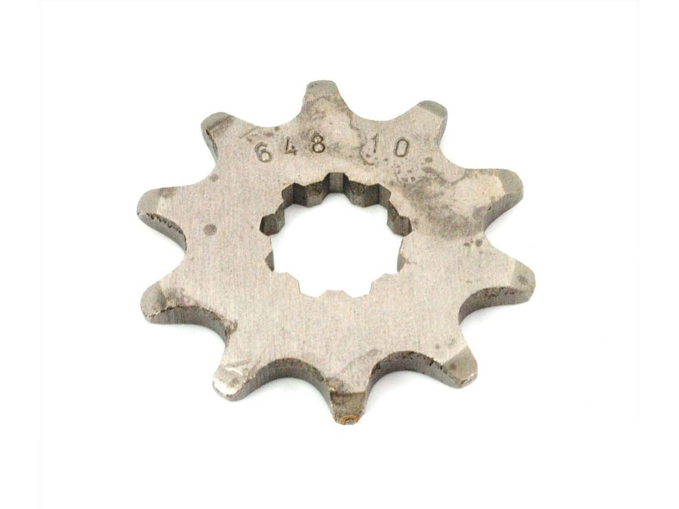 Pastorek Esjot ocelový 10 zubů 17/14 mm pro Puch, MS 50, VS Imola, Maxi Plus, Monza 4 S, SL, LS, S N, X 50-3