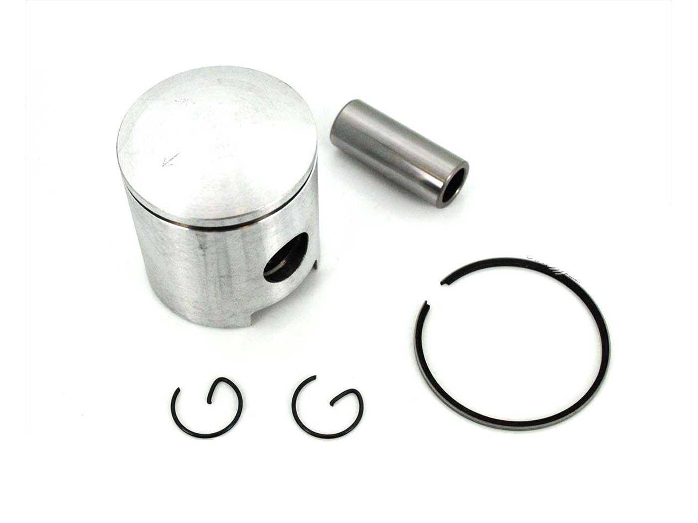 Diverse / Import Hliníková pístní sada 44 mm s pístními kroužky a pístním čepem 14 mm pro Kreidler Florett, Flory, RS, RMC, LF, LH