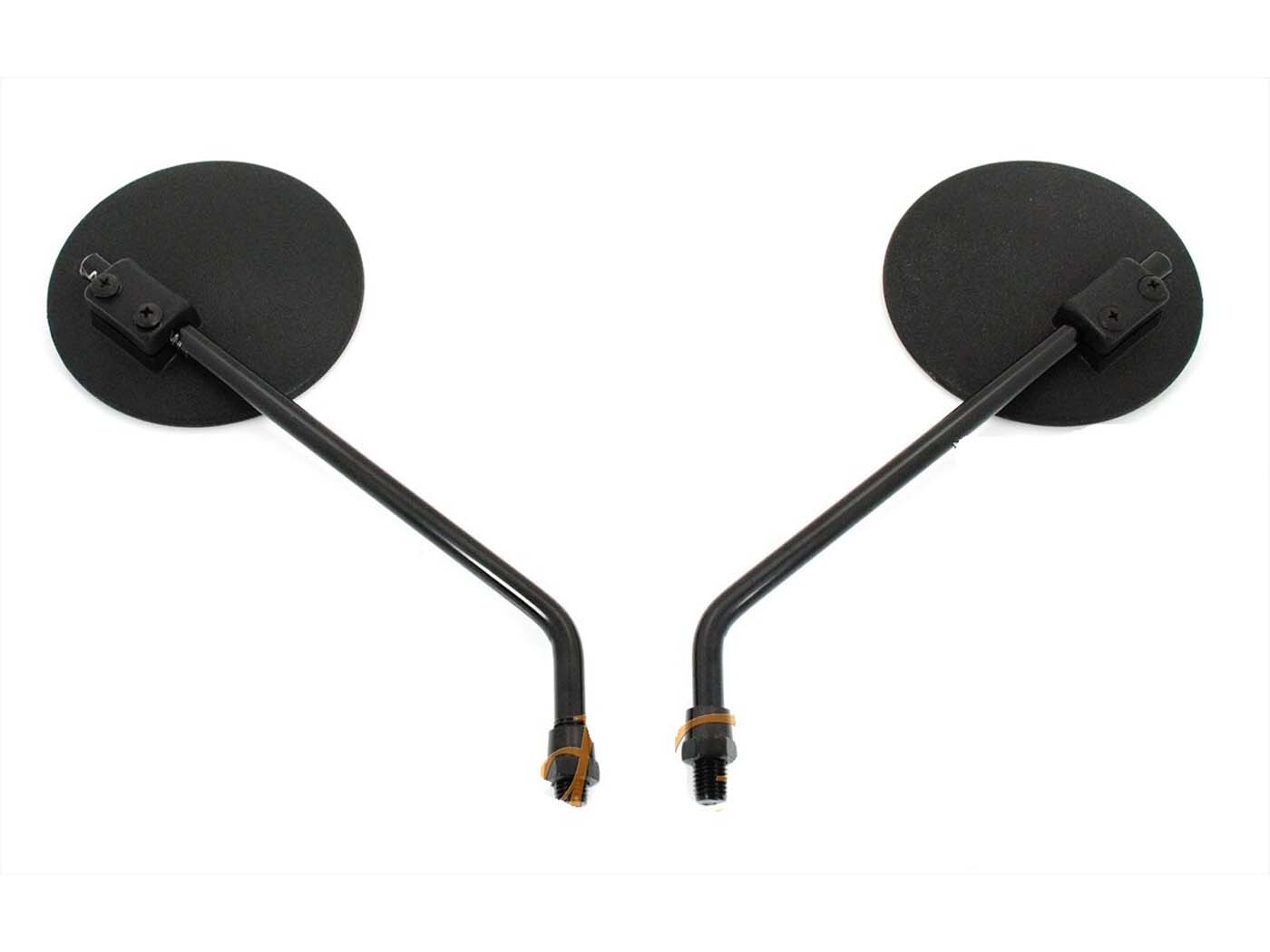 Diverse / Import Zrcátko černé kulaté M10 pravé levé pro Honda, MT, MB, 50, 80