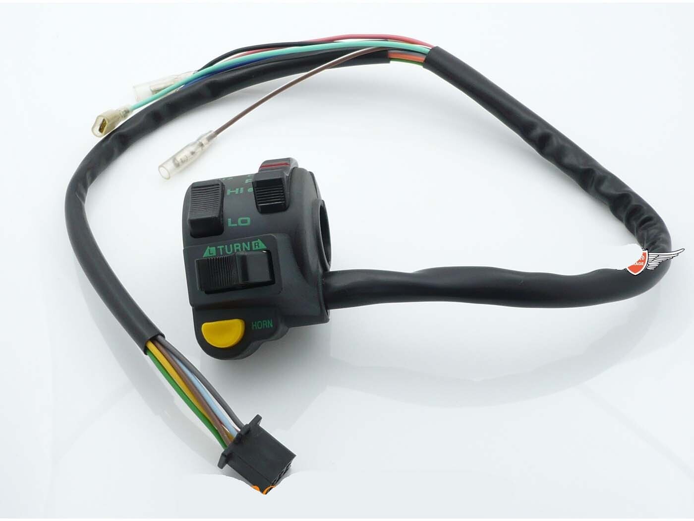 Diverse / Import Řídítkový přepínač, plastový, černý, pro Honda, MB, MT 5, 8, 50, 80