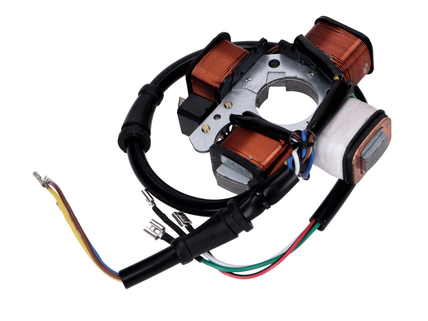Diverse / Import Stator zapalování se 4 cívkami bez základní desky pro Piaggio Vespa Ciao, Bravo, Si, Gilera EC1