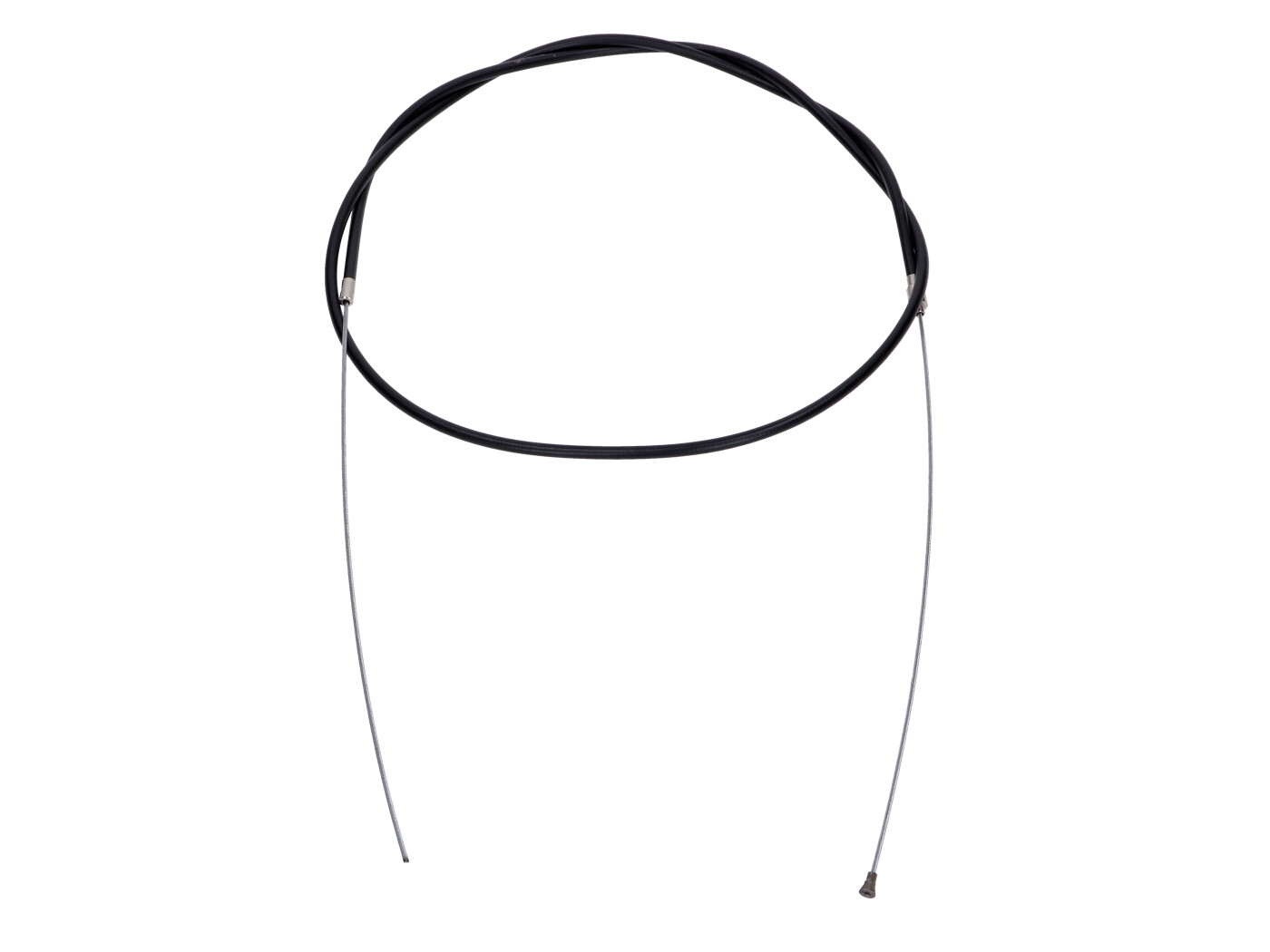 MOGA Brzdové lanko pro zadní kolo černé pro Piaggio SI