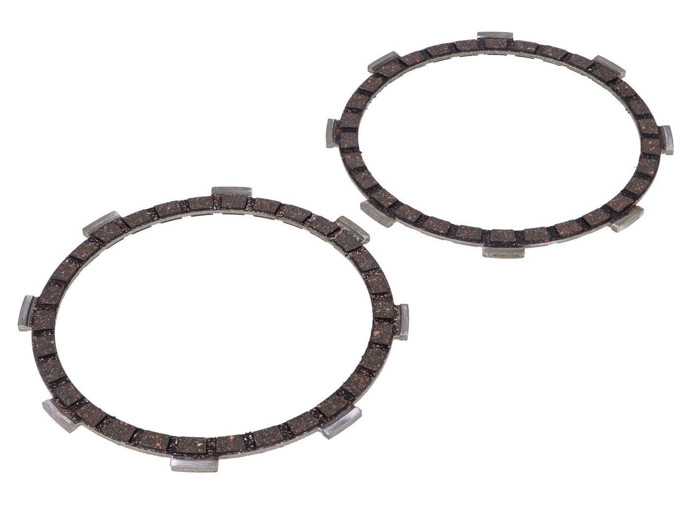 EBC Třecí lamely spojky EBC, 2 kusy, pro Yamaha DT, RD 50 M, MX, FS 1