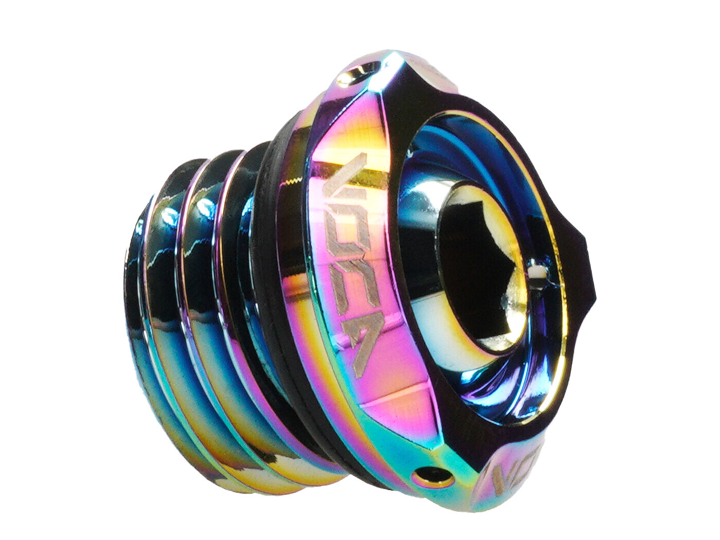 Voca Racing Titanová CNC zátka oleje VOCA V2 pro Derbi EBE050 D50B0