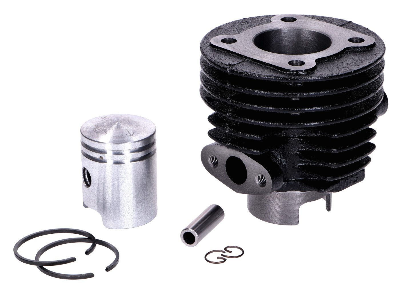 NTS Parts Sada válce z litiny 50 ccm, vrtání 38 mm, pístní čep 10 mm pro Puch MS, VS, MV, DS