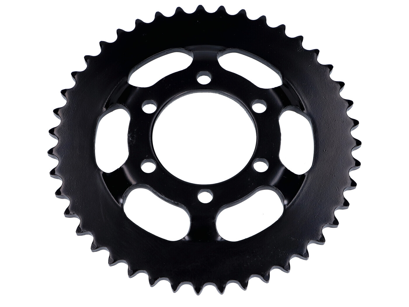 Rozeta Esjot ocelová 43 zubů černá pro Zündapp KS 50, 517, 530 Super, Sport