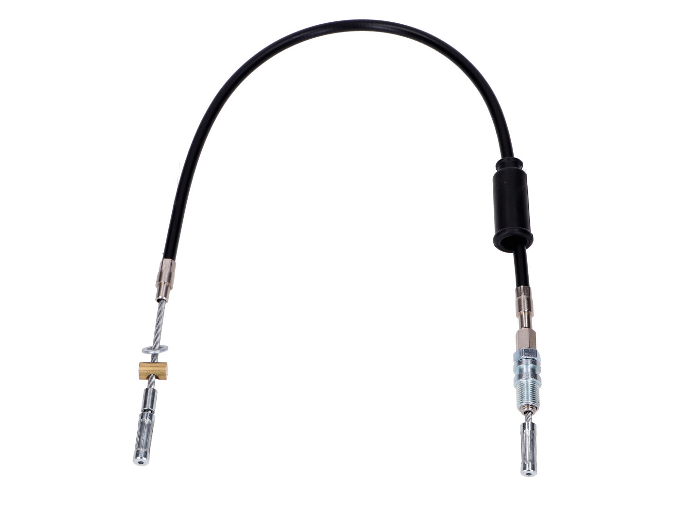 MOGA Brzdové lanko na zadní kolo, černé, pro Puch VS, MS 50, V