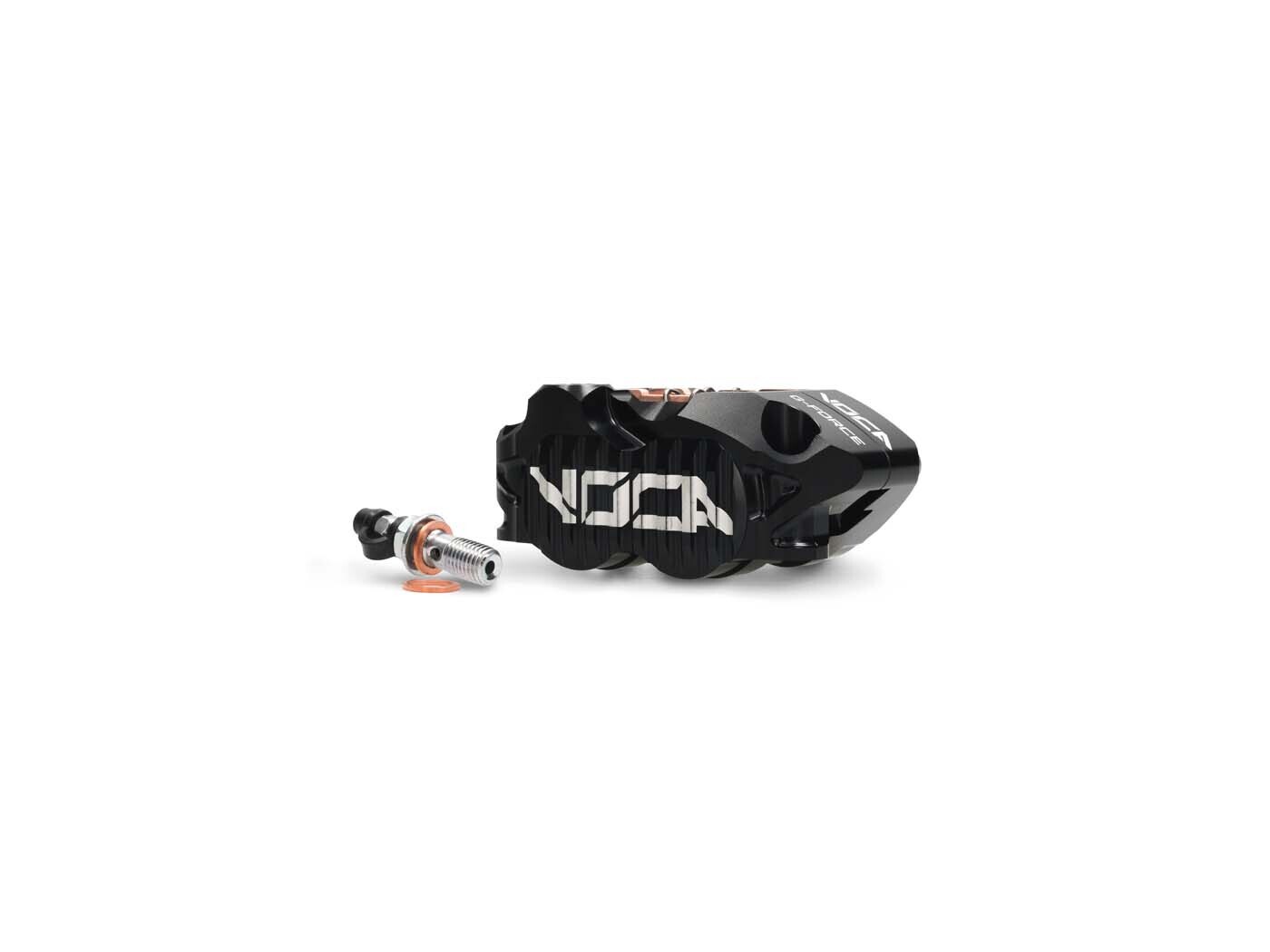 Brzdový třmen Voca Racing 25 mm G-Force Pro 4 pístky černý