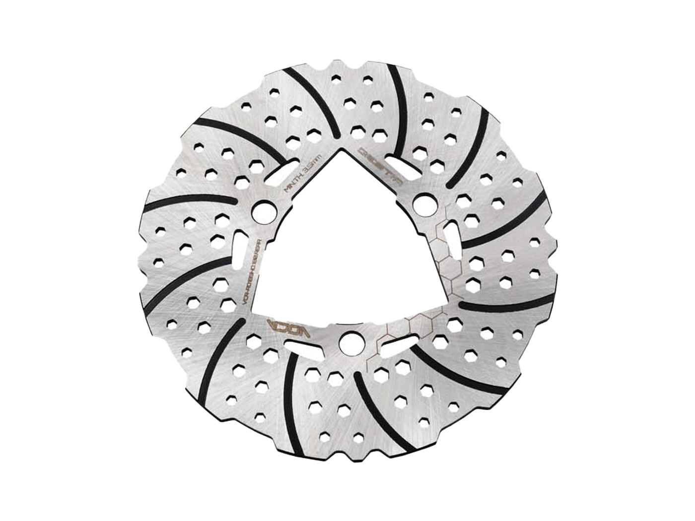 Voca Racing Zadní brzdový kotouč Voca 180 mm pro Sherco 50