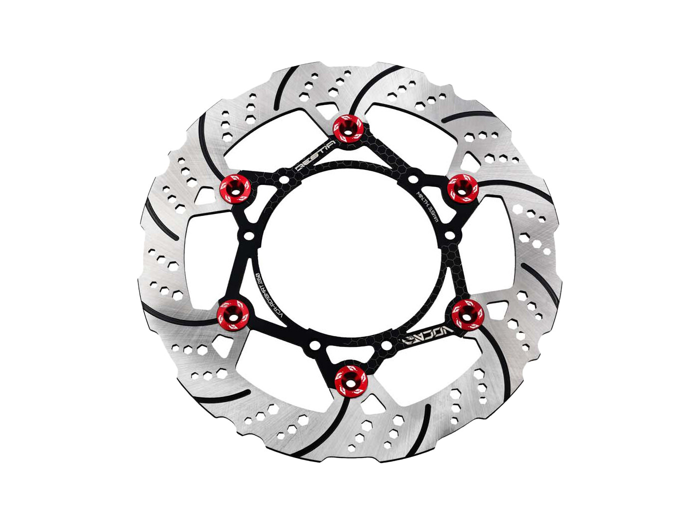 Voca Racing Brzdový kotouč Voca plovoucí 180 mm pro Rieju MRT