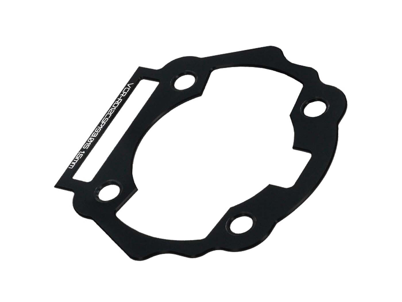 Voca Racing Distanční podložka / distanční deska pod válec Voca CNC 50cc 1,5 mm pro Derbi Euro3