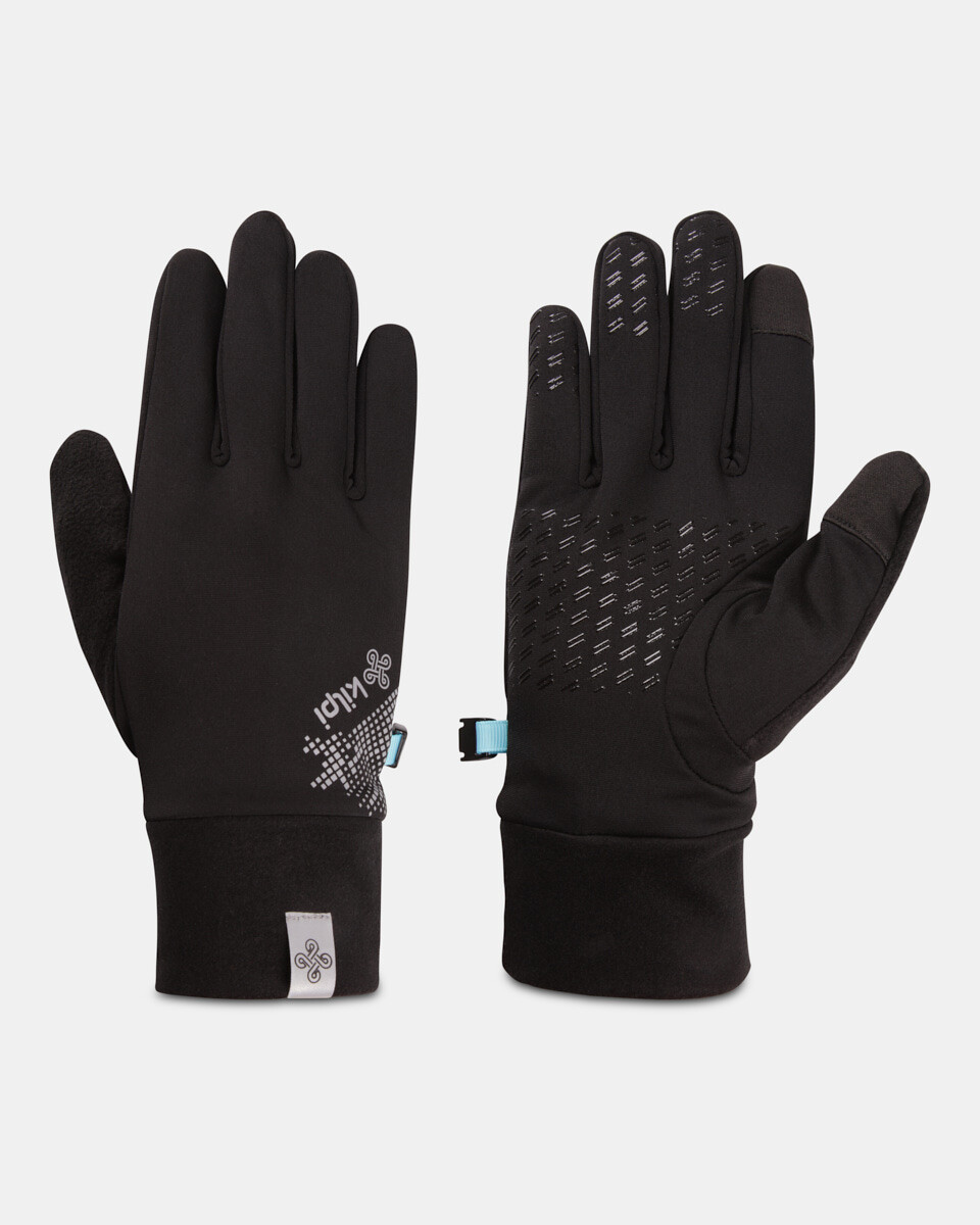 Unisex běžecké rukavice kilpi caspi-u černá l