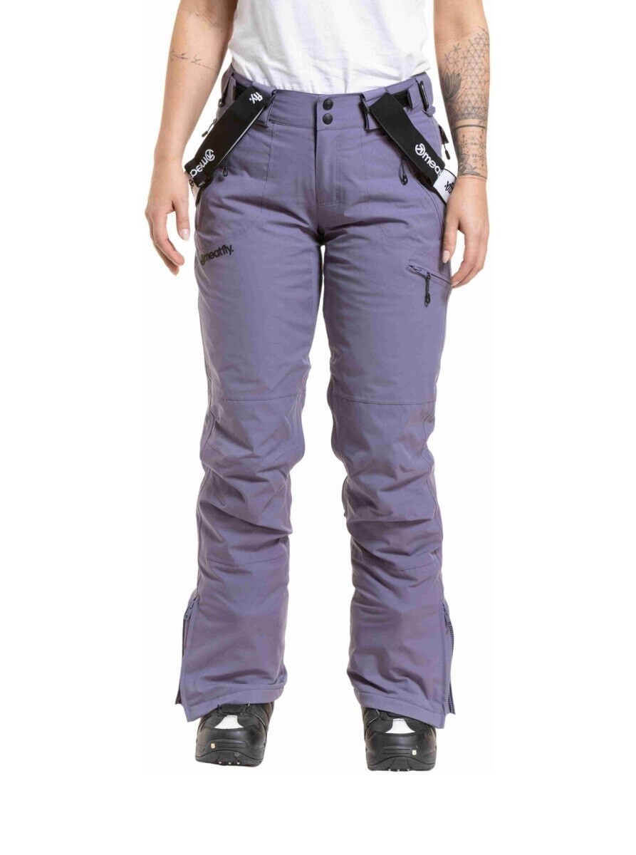 Dámské snb & ski kalhoty meatfly foxy fialová s