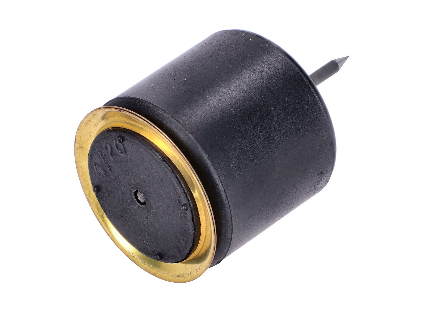 OEM Standard Boční plovák pro Bing s čepem, černo-zlatý, pro Hercules, Miele, DKW, NSU, Hercules Saxonette