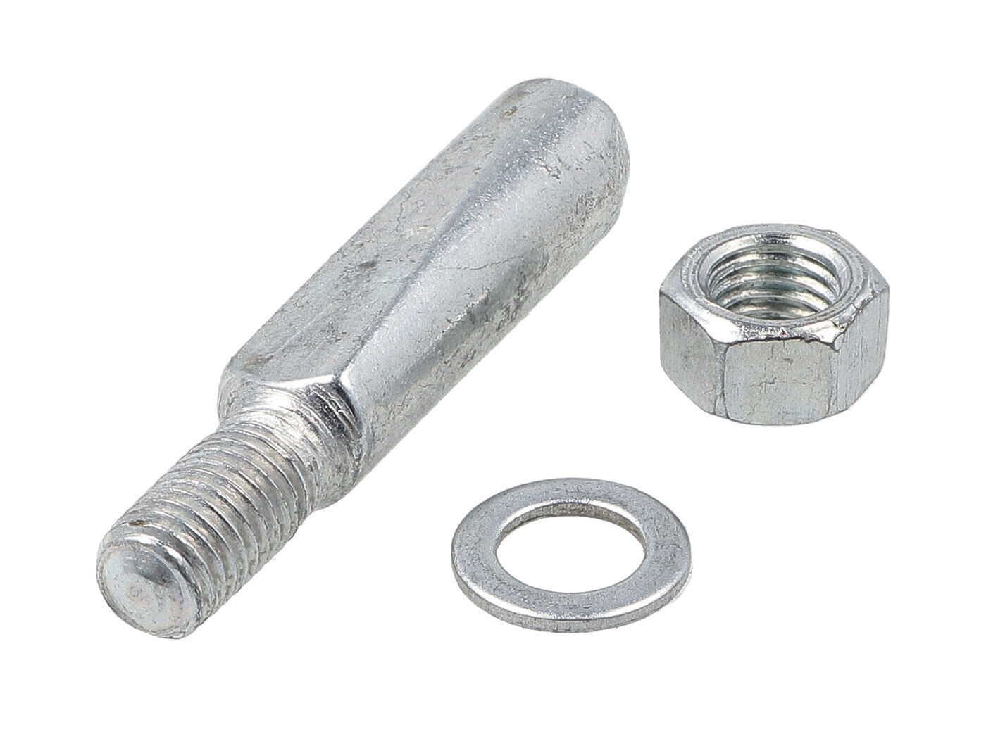 OEM Standard Ocelové klíny klik pedálu 9 mm, 27 mm, M7 x 13 mm pro Peugeot, Mobylette, Solex