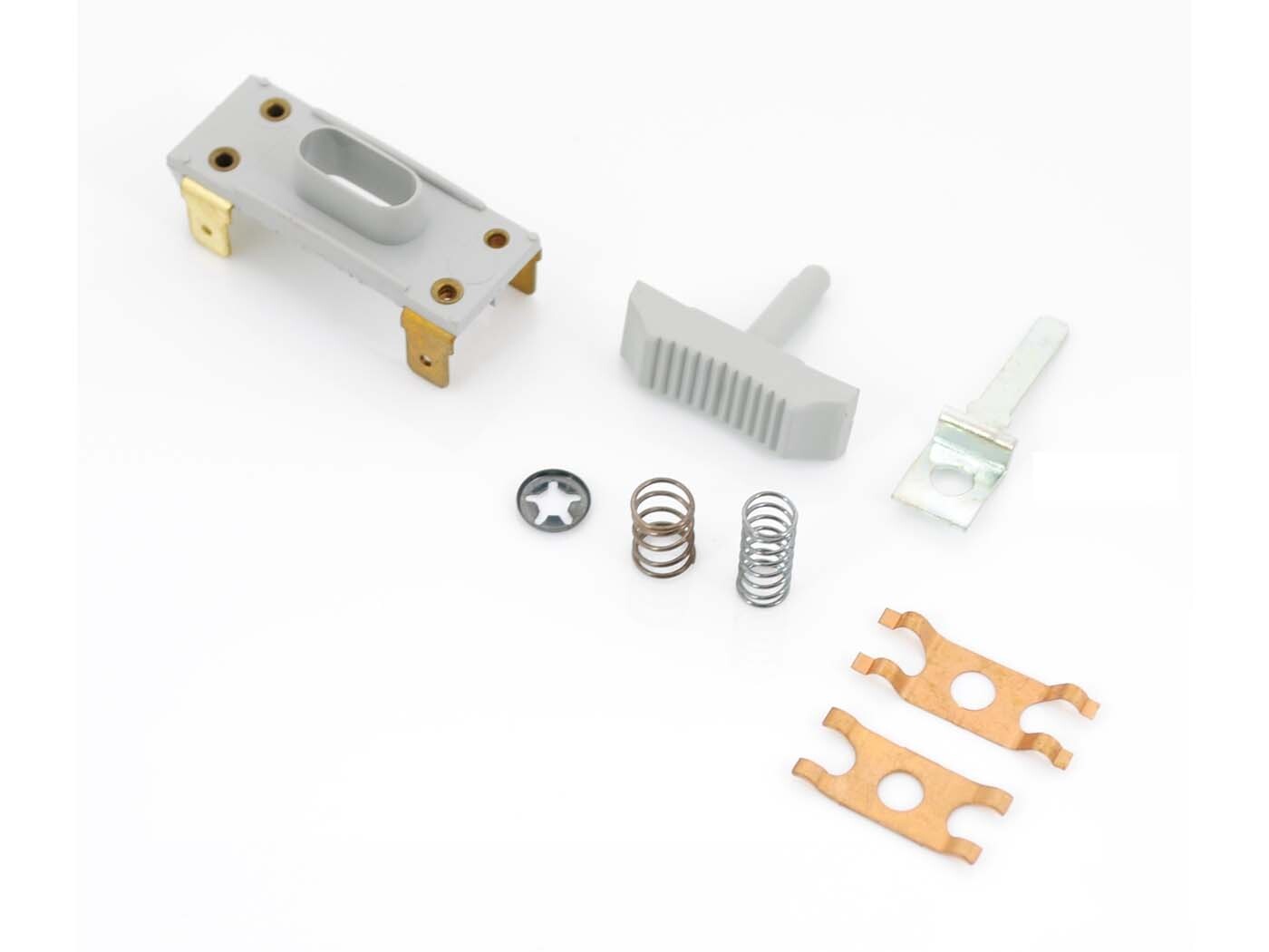 Diverse / Import Spínač světel plastový šedý pro Zündapp, 442 Automatic