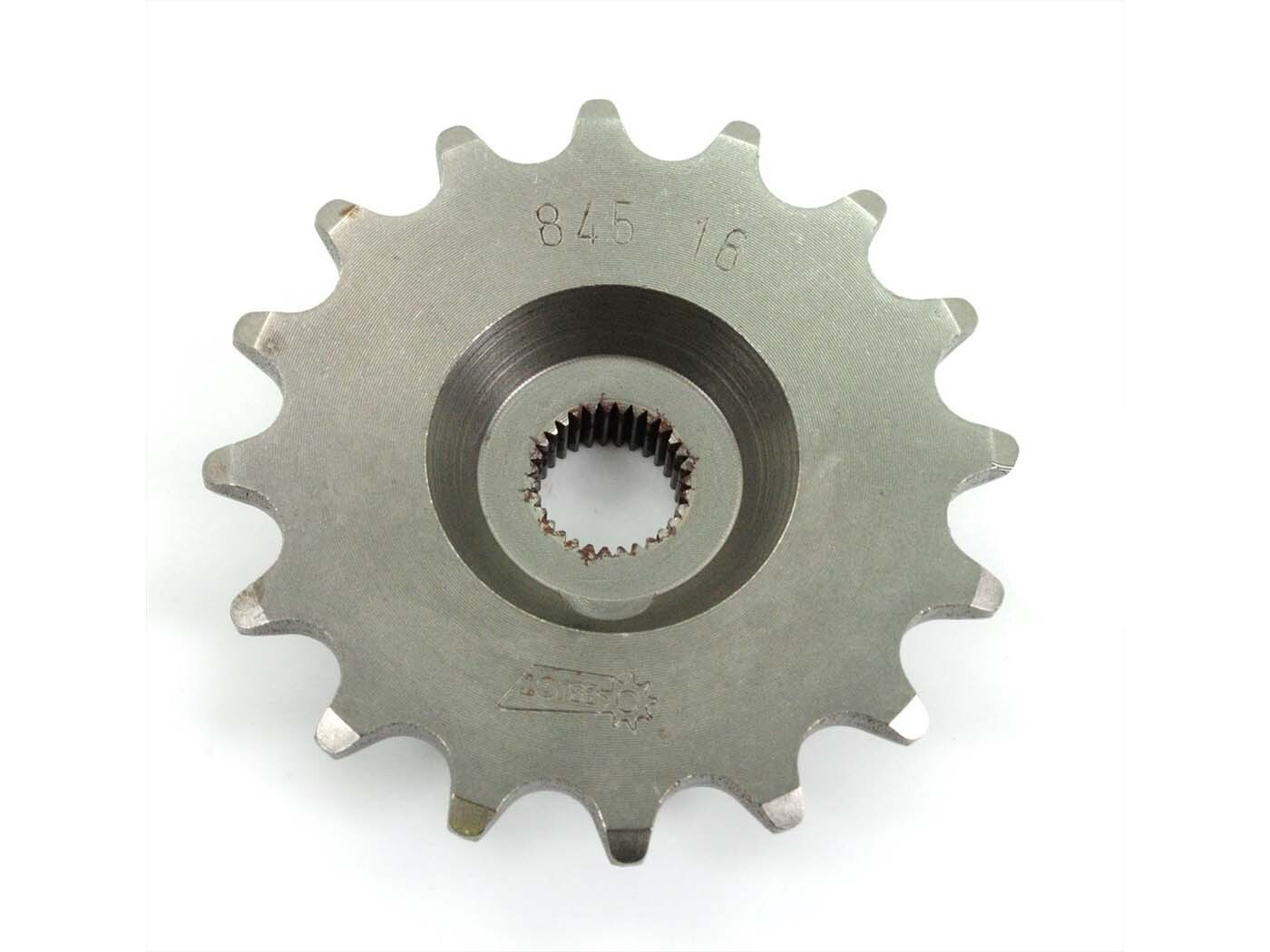 Pastorek Esjot ocelový 16 zubů 12 mm pro Zündapp CS 25, Hai C 50 Super, Sport, R 50, Combinette, Sport Super Falconette